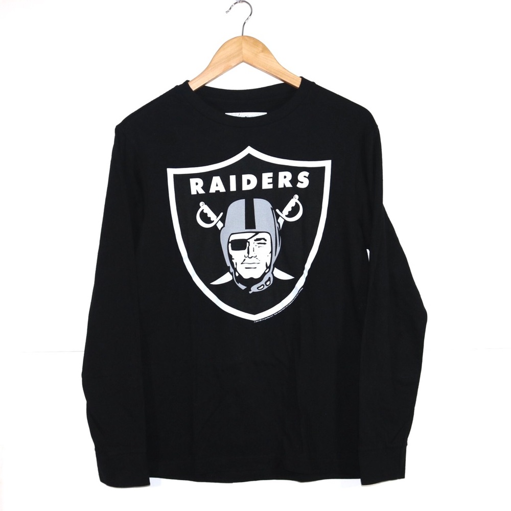Men’s Black NFL Raider Nation Long Sleeve Shirt